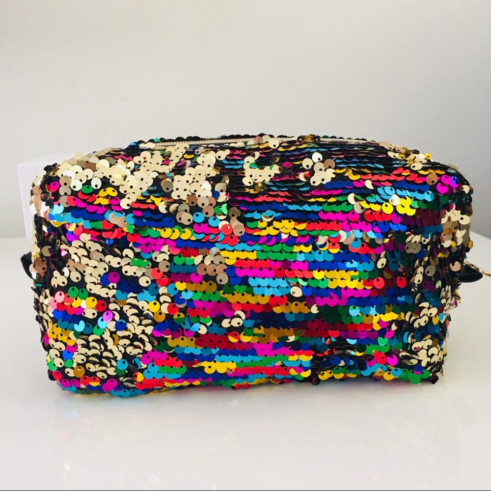 NEXT UK Rainbow sequin bag
